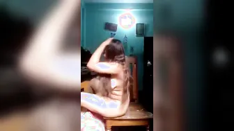 Thick Horny GF Playing With Herself Live On Webcam Solo