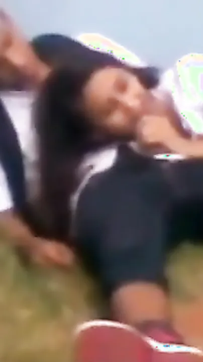 College angel giving her bf a nice oral pleasure outdoor