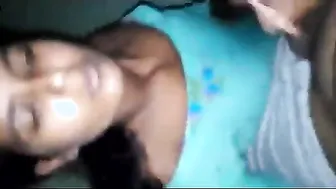 Amateur beauty gives her coach an amazing blowjob