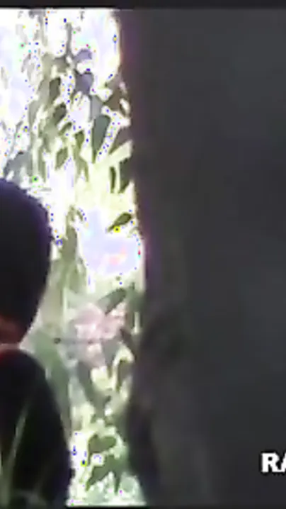 Hidden livecam catches a legal age teenager gal having outdoor sex behind her abode