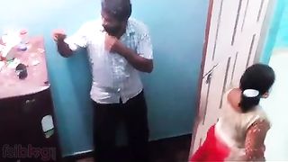 Cheating abode wife romantic session gets recorded
