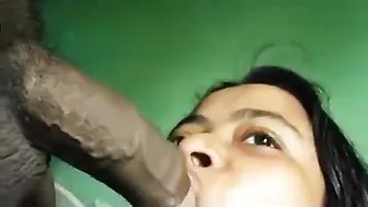 Indian bhabhi engulfing solely dickhead