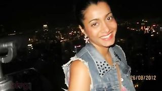 Amateur model acquires fucked by her lover on their vacation