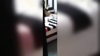 Desi mms Indian sex video of hawt wife recorded by servant