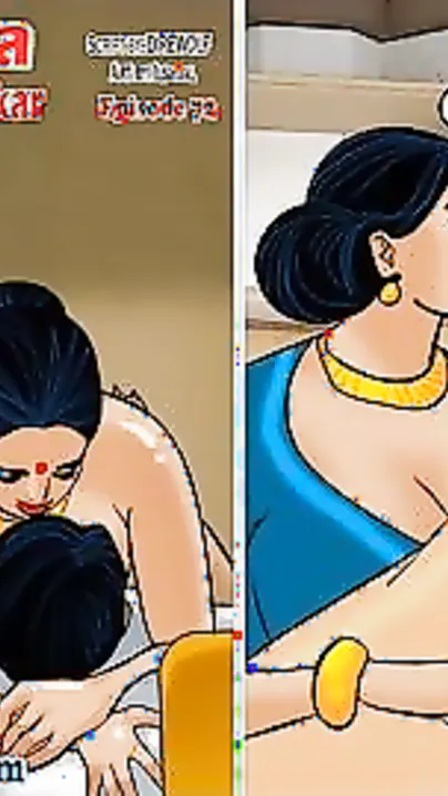 Hawt South Indian aunty sex with servant  Velamma Ep 72