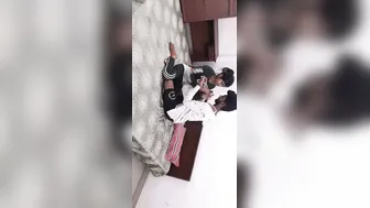 Married Couple Sneaking Away To Hotel Room For Quick Passionate Sex