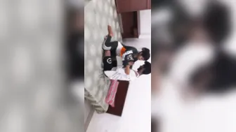 Married Couple Sneaking Away To Hotel Room For Quick Passionate Sex