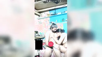 Desi Couple Enjoying Blowjob And Sex During Their Video Chat
