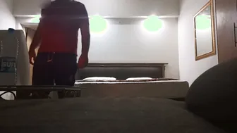 Hidden Camera Catching Couple Having Passionate Sex At Night