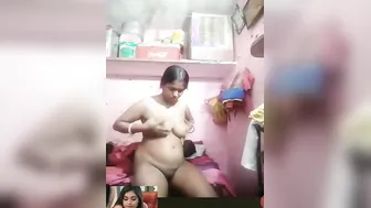 Village Couple Having Passionate Sex While Chatting On Webcam