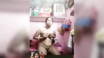 Village Couple Having Passionate Sex While Chatting On Webcam