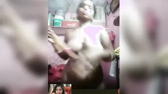 Village Couple Having Passionate Sex While Chatting On Webcam