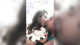 Busty Punjabi Babe Feeding Her Man In Their Bedroom Tonight