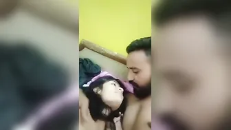 Punjabi GF Sucking His Cock Like A Hungry Slut