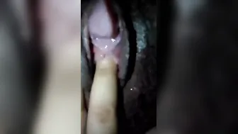College GF Fingering Her Soaking Wet Pussy At Home