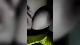 College GF Fingering Her Soaking Wet Pussy At Home