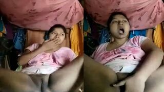 Horny Bengali Girl Fingering Her Pussy During Video Call