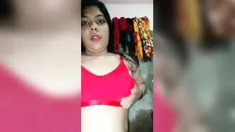 Unsatisfied Married Bhabhi Fingering Pussy Waiting For Lover