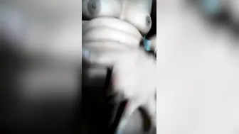 Petite GF Spreading Wide And Rubbing Her Pink Pussy