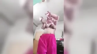 Horny Housewife Stripping Naked On Camera Feeling Needy
