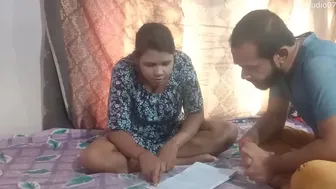 School Teacher Giving Herself To Her Student For First Time