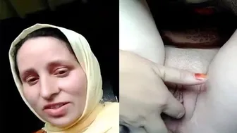 Married Pakistani Wife Spreading Legs Fingering Wet Pussy Alone