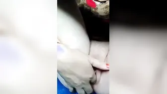 Married Pakistani Wife Spreading Legs Fingering Wet Pussy Alone