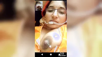 Lactating Wife Squeezing Milk From Her Swollen Breasts