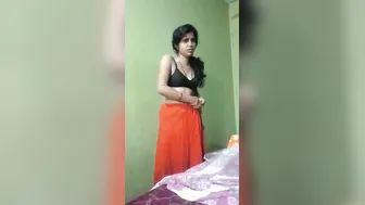 Shy Wife Caught Changing Clothes Naked In Bedroom By Hubby