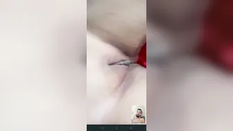 Beautiful Wife Having Naughty Fun On A Private Video Call