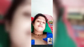 Beautiful Wife Having Naughty Fun On A Private Video Call