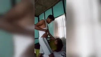 Stepsister Home Alone Sucking Her Stepbrother Passionately