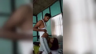 Stepsister Home Alone Sucking Her Stepbrother Passionately