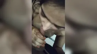 Newly Married Wife Sucking Her Devar Passionately At Home