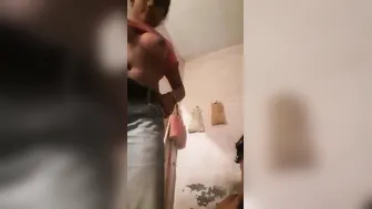 Naughty Man Secretly Filming Young Niece Bathing Fully Naked