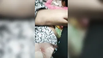 Husband Recording Wife Spreading Pussy Lips Showing Pink Hole
