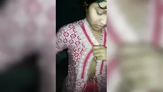 Hubby Squeezing And Playing With His Sexy Wife On Camera