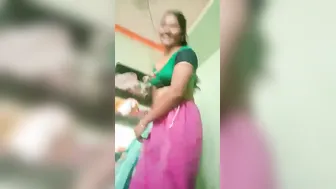 Cheating Wife Jerking Off Her Boyfriend Behind Closed Doors