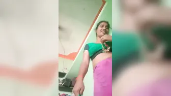 Cheating Wife Jerking Off Her Boyfriend Behind Closed Doors