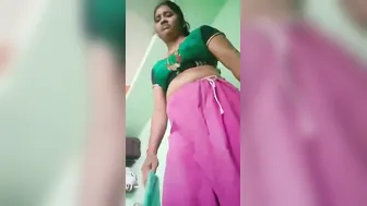 Cheating Wife Jerking Off Her Boyfriend Behind Closed Doors