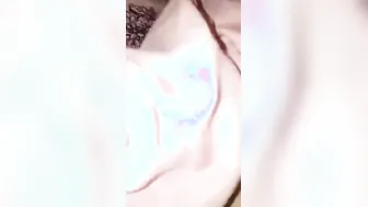 Landlord Stroking Watching His Hairy Maid Bending Over Cleaning