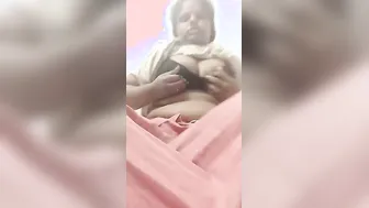 Mature Married Woman Exposing Her Heavy Boobs On Video Call