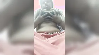 Mature Married Woman Exposing Her Heavy Boobs On Video Call