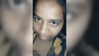 Village Maid Stripping Her Top Off Privately For House Owner