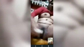 Young Guy Jerking Off Watching Bhabhi Playing With Dildo Live