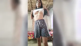 Hairy Assamese Babe Dancing Naked And Teasing On Video Call