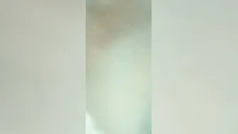 Curly Haired Babe Showing Off Her Perky Tits On Private Video