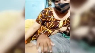 Maid Letting Him Suck Her Tits On Camera Earning Extra Money