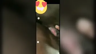 Chubby Girl With Big Eyes Spreading Pussy On Video For Lover
