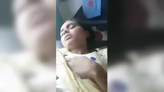 Shaved GF Getting Pounded Hard By Her Eager Boyfriend